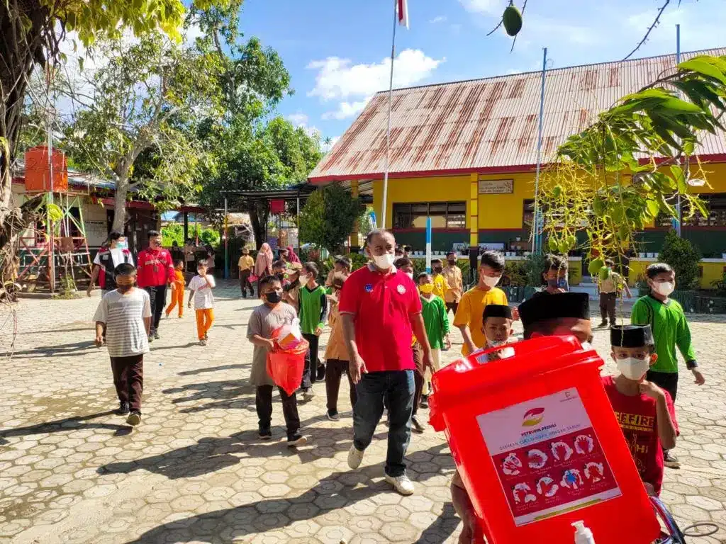 Elnusa Petrofin Kampanyekan Gerakan Perilaku Hidup Bersih dan Sehat (PHBS) Bagi Anak-anak di Seluruh Indonesia