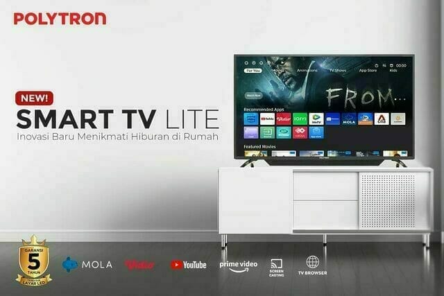 Smart TV Lite dari POLYTRON Siapkan Streaming Gratis 1 Tahun